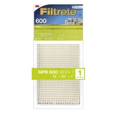 Filtrete 14 in.WX30in HX 1 in. D Fiberglass 7 MERV Yes Air Filter (4-PACK)