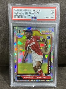 2020-21 Topps Merlin Collection Chrome UCL Réfracteur Heung