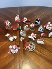 Coca Cola Christmas Ornaments Lot of 18 Vintage