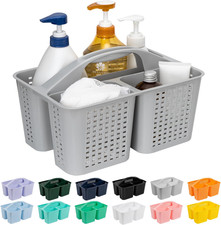 Tiawudi Portable Shower Caddy, Caddy Organizer with Handle, Plastic Shower Baske