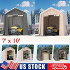7' x 10' Portable Storage Shed Shelter Carport Canopy Outdoor Garden Tool Tent