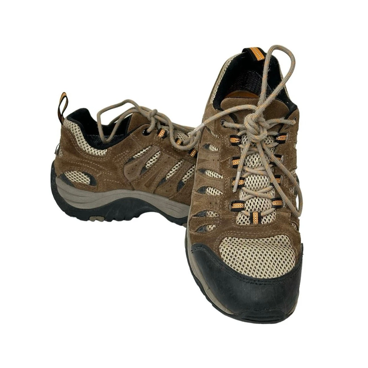 Ascend Waterproof Hiking Sneakers 8.5 Brown Black Suede Leather Trail Outdoor
Opens in a new window