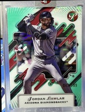 2025 Topps Pristine Jordan Lawlar #59 Aqua Refractor 45/199 Diamondbacks