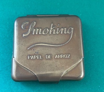 Zigarettenpapier Etui Smoking Papel de Arroz  Vintage