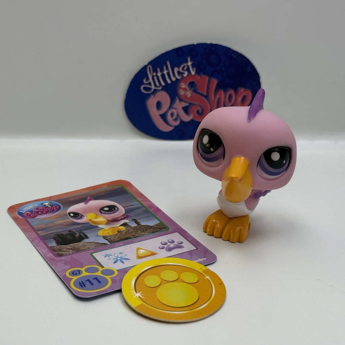 PELICAN #G7 #11 - Authentic Littlest Pet Shop - Hasbro LPS | eBay