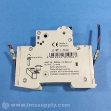 Siemens 5SJ4111-7HG40 Miniature Circuit Breaker USIP