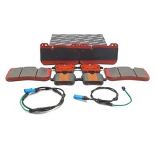 PARA BMW M5 F90 M8 F91 F92 F93 COMPETICIÓN PASTILLAS DE FRENO DELANTERAS TRASERAS Y SENSORES DE DESGASTE