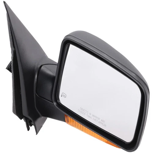 Mirror Textured Black Power Glass Passenger Side For 2003-2004 Ford Expedition