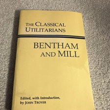 The Classical Utilitarians Bentham Mill Troyer Paperback Young Adults Philoso The Classical Utilitarians Bentham Mill Troyer Paperback Young Adults Philoso