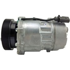 Klimakompressor 12 V Ø 119 mm MAHLE passend für u.a. VW GOLF