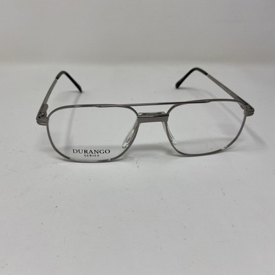 DURANGO SERIES EYEWEAR MURRAY C2 54-17-140 SILVER FLEX HINGE EYEGLASSES 104U