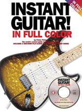 Instant Guitar In Full Colour Beginner Lessons Learn Play Music Tab Book CD