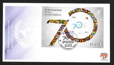Malta 2015: 70. Anniversary of the United Nations, FDC