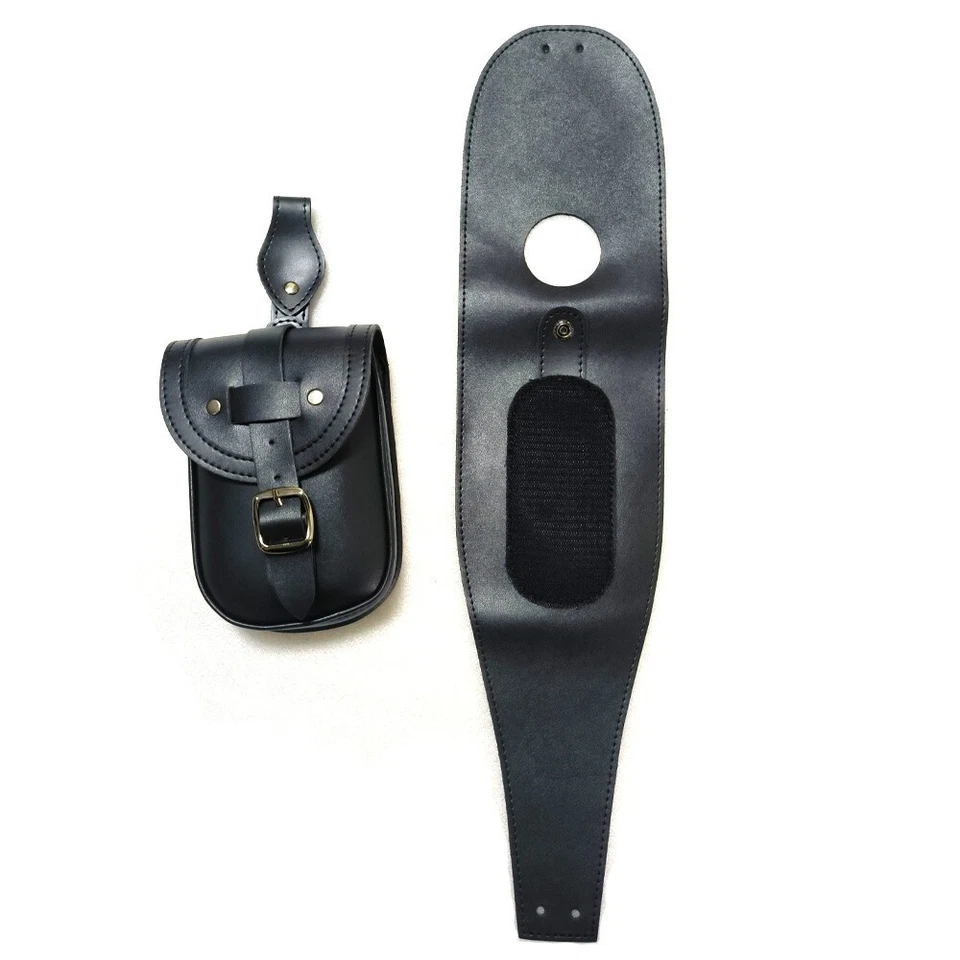 PU кожаный топливный бак панели подушечка нагрудник сумка мешок для Harley Sportster XL1200 883 48 - Изображение 3 из 4