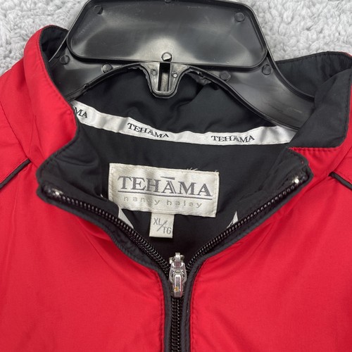 TEHAMA  Pebble Beach Womens XL 1/4 Zip Golf Casual Pullover Jacket Long Sleeve - Picture 3 of 11