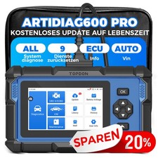 2026 NEU! TOPDON ArtiDiag600 PRO OBD2 KFZ Diagnosegerät mit lebenslangen Updates