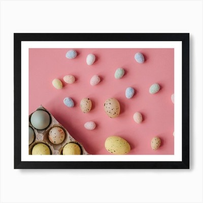 Ostereier 159 Kunstdruck gerahmt Wandbild Poster Leinwanddruck Bild