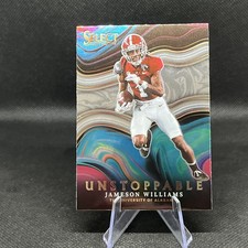 Jameson William 2022 Panini Select Draft Picks Unstoppable #US-JW Lions