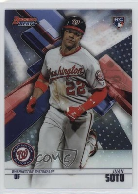 その他 2018 Bowman's B Perfomer Juan Soto PSA10 Juan Soto 2018 Bowman's Best #29 Refractor Price Guide