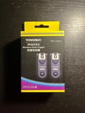 YONGNUO RF-603N II N1 2.4G Wireless Remote Trigger Transceiver Nikon Brand New