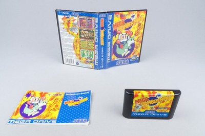 Sega Mega Drive *Mega Bomberman* OVP Anleitung PAL