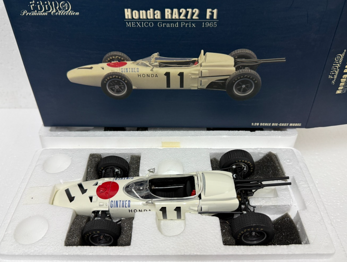 Ebbro Honda RA272 F1 1965 Mexico #11 GINTHER 1:20 scale model car