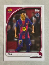 2025-26 Topps FC Barcelona Collector Tin Dro Rookie RC #7