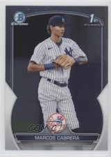 2023 Bowman Chrome Prospects Marcos Cabrera #BCP-46 0ps8