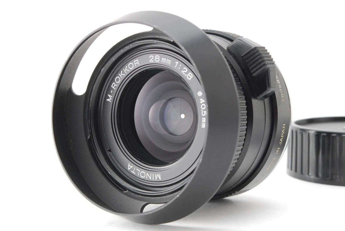 Minolta Leica M Camera Lenses 28mm Focal for sale | eBay