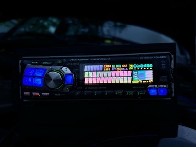 Alpine CDA-9815 Head Unit 4volts 60wx4no READ