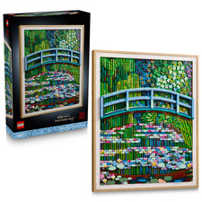 LEGO Art Claude Monet | Bridge over a Pond of Water Lilies (31220)