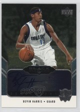 2004-05 Upper Deck Black Diamond Gemography Devin Harris #GEM-DE Auto 2d0
