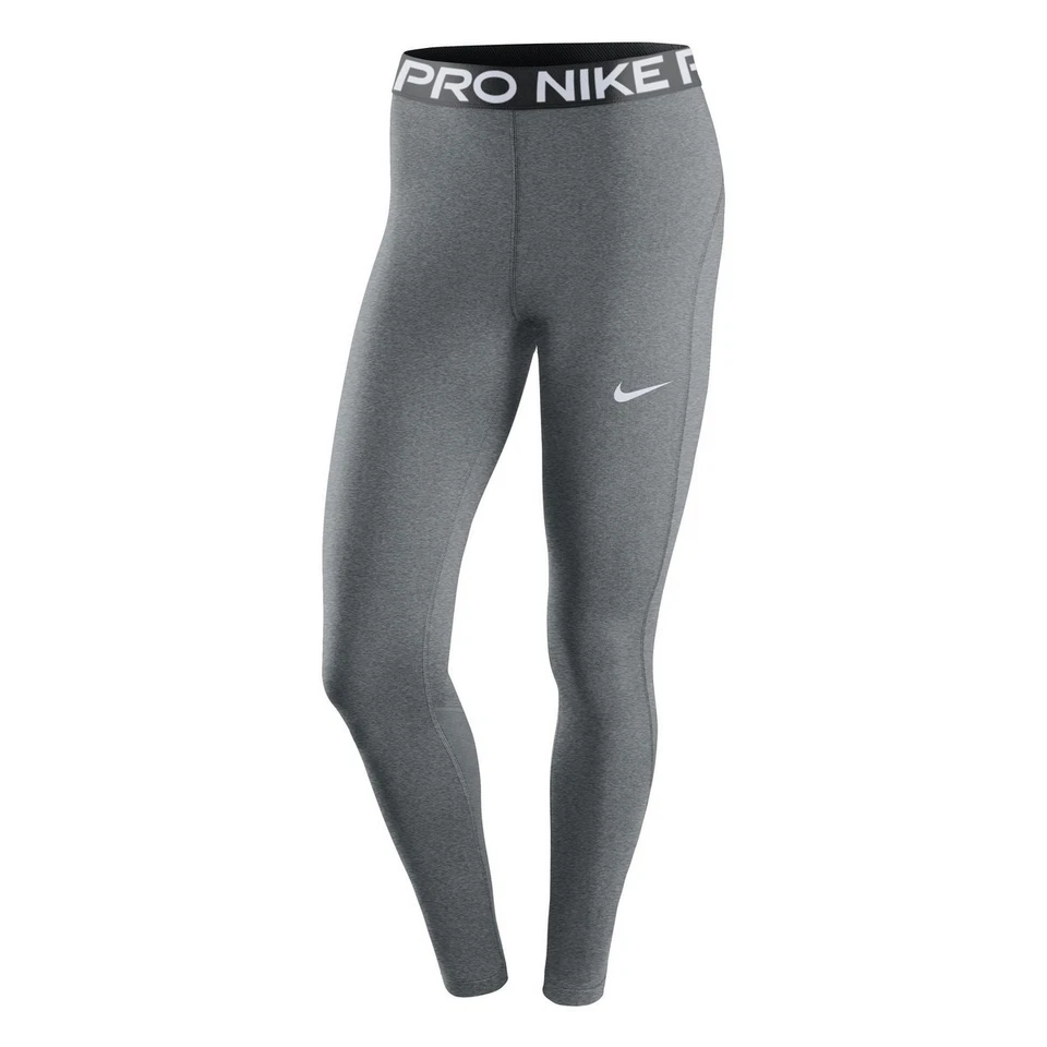 Nike Women's 365 Mid-Rise Leggings GRAY | WHITE SM - Image 2 of 3