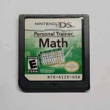 Nintendo DS Personal Trainer Math Game Cartridge Only Tested and Works