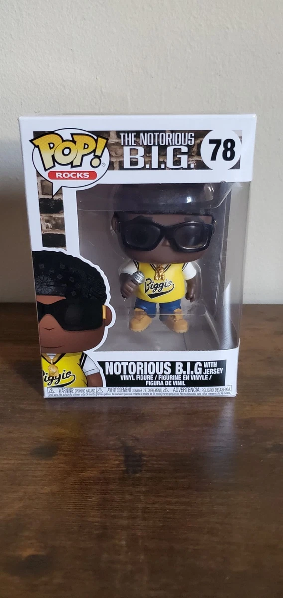 Notorious Big Figure In Collectible Funko Bobbleheads (1970-Now