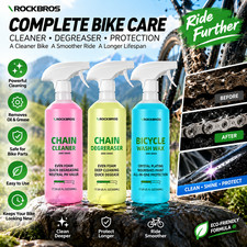 ROCKBROS Bike Chain Cleaner Oil Wash 500ml Neutral pH Bicycle Chain Drivetrain