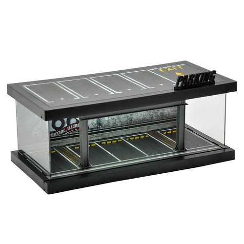 1/64 Scale Model Car Display Case - 1:64 Garage Display Case with Clear Acryl...
