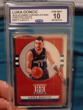 2019-2020 Panini Chronicles Luka Doncic #549 Hometown Heros Gem Mint 10