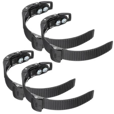 4 Pcs Roller Skate Shoe Buckle Clip Accessories Replaceable Strap Buckles