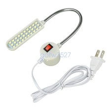 30 LED Sewing Machine Light Working Gooseneck Lamp with Magnetic Base 110-220V