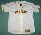 VINTAGE MICHIGAN WOLVERINES NCAA BASEBALL JERSEY MEN'S X-LARGE COLOSSEUM SPORTS