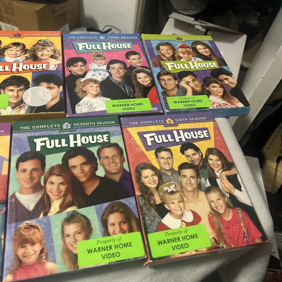 Full House DVD Lot Seasons 1 ,2,3,5,6,7,8 Only Missing Season 4 Foto 2 de 4