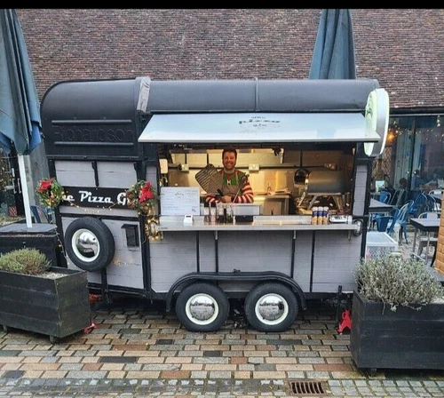 Large Richardson Supreme Horsebox  Pizza Catering Trailer available from August 
