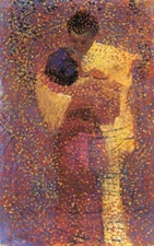 Carnival – Giuseppe Sexto Canegall Italian Divisionist Art Print 1915 to Frame