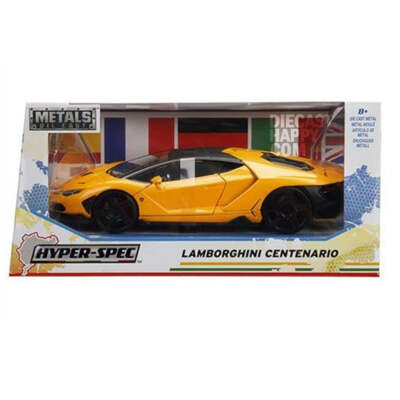 2017 Lamborghini Centenario 1:24 Scale Diecast Model Yellow by