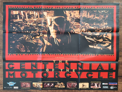 San Diego Antique Motorcycle Club 26th Del Mar The Centennial Poster 26x34.5