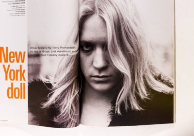 CHLOE SEVIGNY Terry Richardson HEDI SLIMANE i-D magazine 2003 vtg