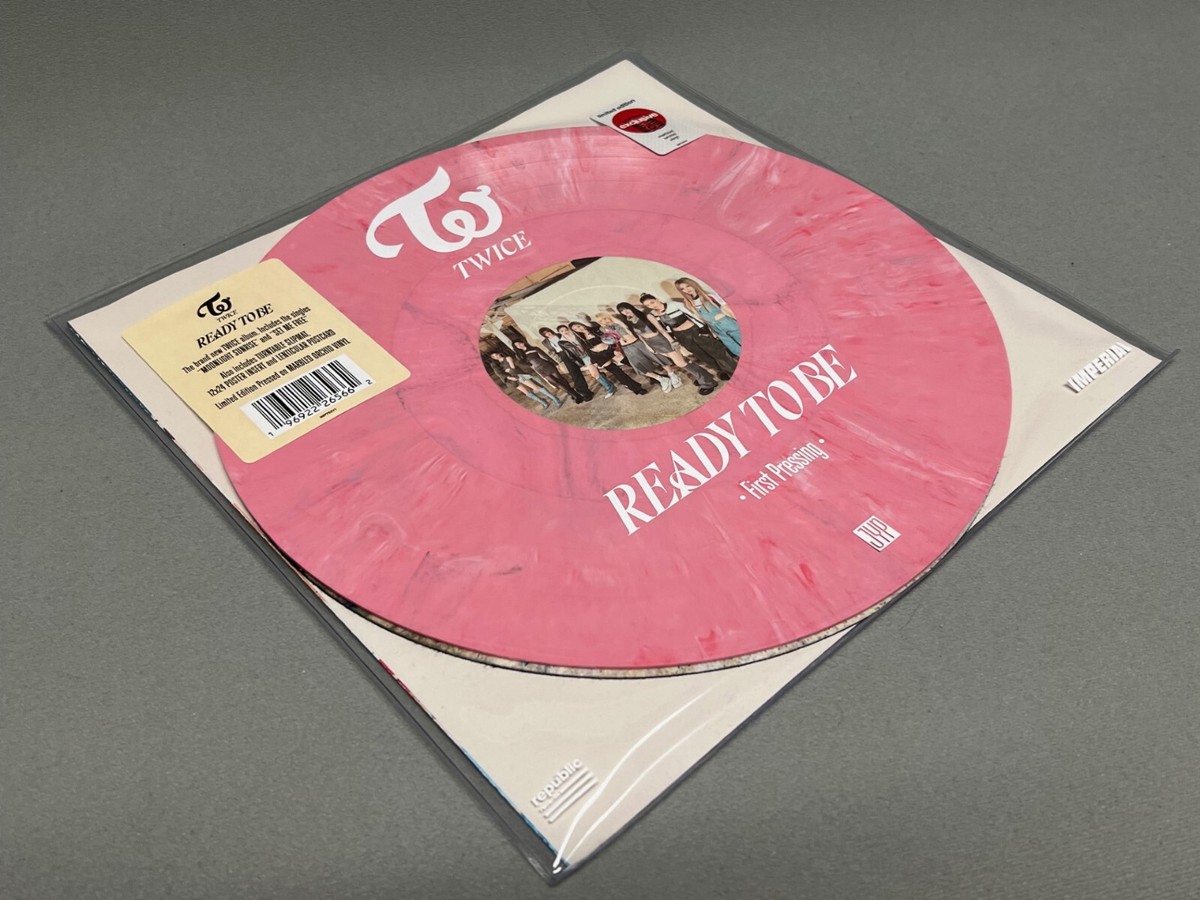 Twice Ready to beレコード TWICE Ready To Be (LP, 2023) TARGET LTD ED. Marbled Orchid