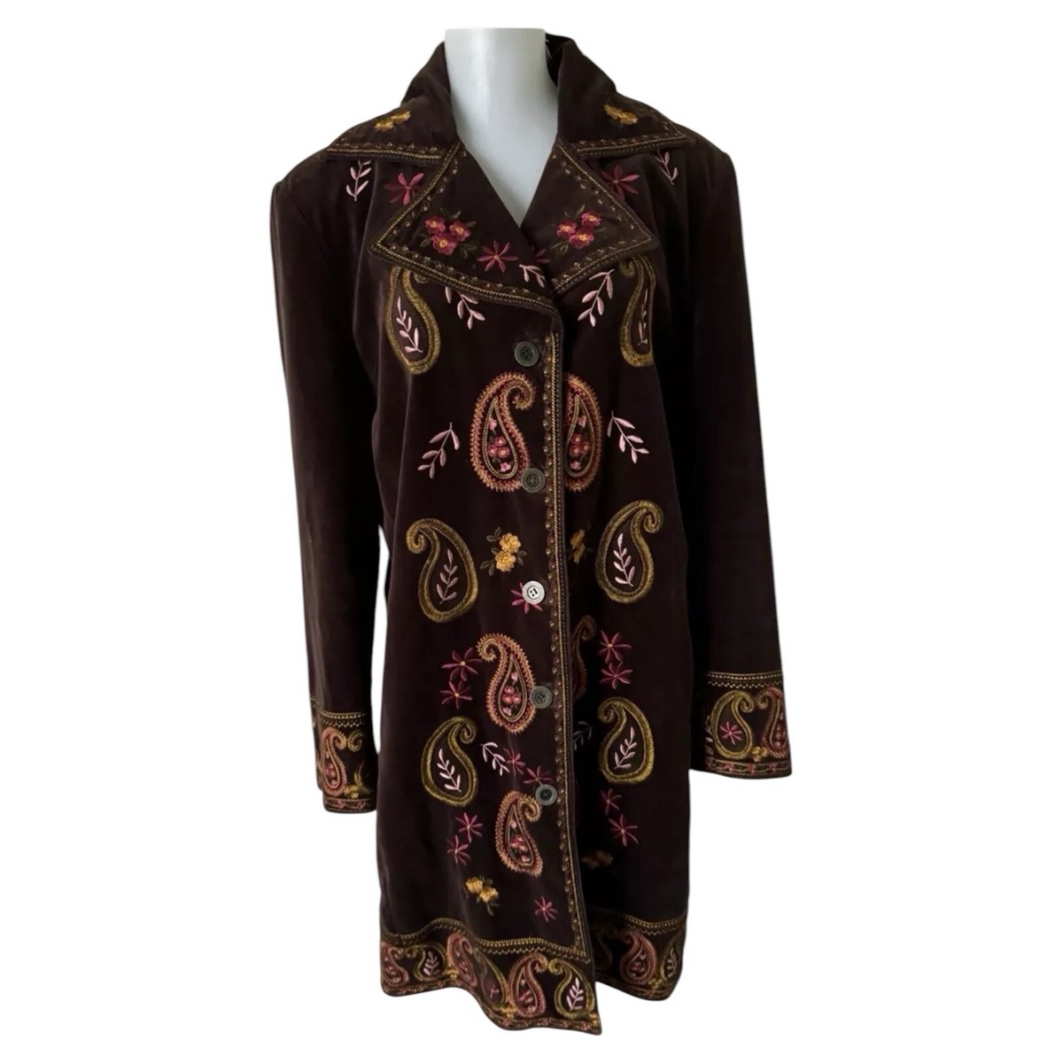 holiday - 【アルパカ】HOLIDAY VELVETEEN JACKET G4000 VINTAGE JACKET // 90's Funky Patchwork Pleated Floral