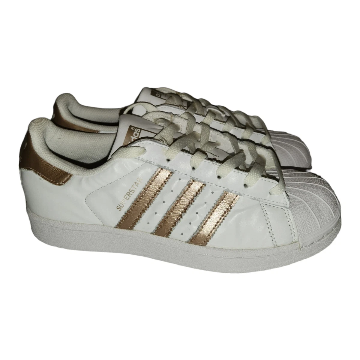 Size 7 - adidas Superstar White Gold BA8169 | eBay